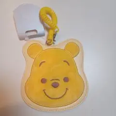 プーさん パスケース ストラップ付き