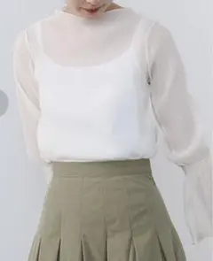 【美品】BEAMS HEART☆ワッシャーメロウプルオーバー