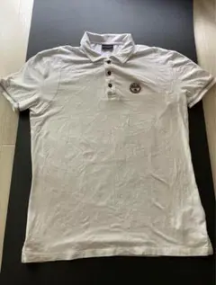 【輸入品】napapijri ポロシャツ　ホワイト L