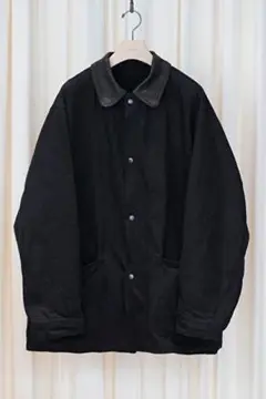 新品未使用　COMOLI 25SS デニムワークジャケット　黒　サイズ2 2 COMOLI デニムワークジャケット BLACK 25SS