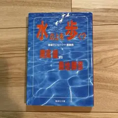 水の上を歩く？