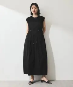 【ほぼ新品】ADAM ET ROPE' アダムエロペ ベアレイヤードワンピース