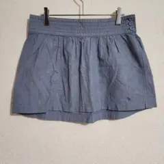 【アバクロンビー&フィッチ】（M）ウエストバンドギャザー入りフレアミニスカート