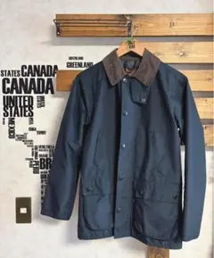 Barbour SOUTH SHIELDS ビデイル 復刻タグ 灯台 ノンオイル Barbour ビデイル ノンオイル 初期灯台タグ復刻 ネイビー