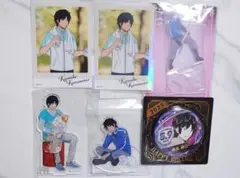 ワールドトリガー烏丸京介　纏め売り　一番くじ　アクリルスタンド　缶バッジ　6点