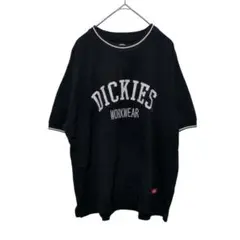 1155 【ディッキーズ】 レディース　半袖　Tシャツ　ビッグロゴ　刺繍