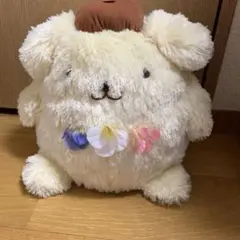 ポムポムプリン トロピカルフラワー　BIGぬいぐるみ　サンリオ　フリュー