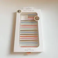 Rifle Paper Co.製iPhone11 Pro maxストライプケース