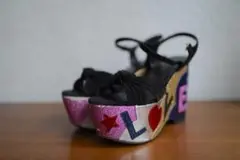 SAINT LAURENT PARIS サンローランパリ 19SS 厚底サンダル