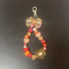 ビーズキーホルダー