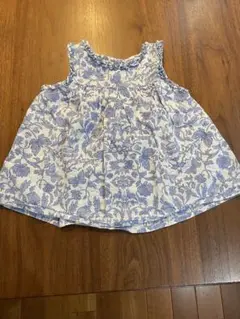 next 花柄 ノースリーブチュニック 90