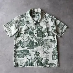 SUNSURF アロハシャツ Coconut Tree Climber XS