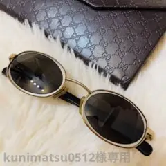 レア✳︎GUCCI サングラス べっ甲柄 Gロゴエンブレム シルバー ゴールド