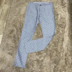 ZARA ザラ メンズ テーパードパンツ コットンスラックス グレー42
