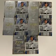 BBM 2024 fusion ロッテ 益田直也 5枚セット