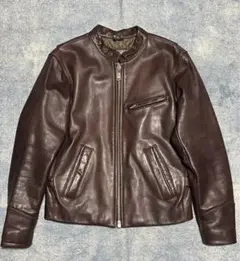 【2way】TIME&TIDE フライトジャケット　G-1 羊革　ブラウン　L フライトジャケット】A-2タイプ(9251) | 74,800円からオーダー
