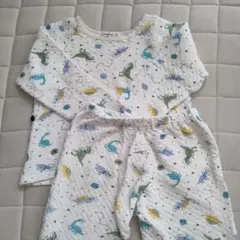 Kids Foret キルトパジャマ　男の子用　恐竜　110センチ