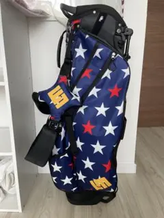 【タイムセール中】Laundromat スター柄キャディバッグ