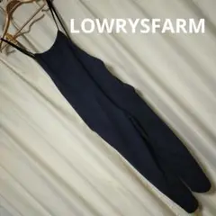 LOWRYSFARM ブラックサロペット