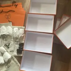 エルメス 空箱　ショッピングバッグ　布袋セット