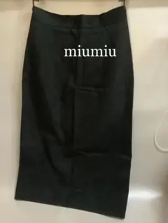 miumiu タイトスカート イタリア製 ミュウミュウ