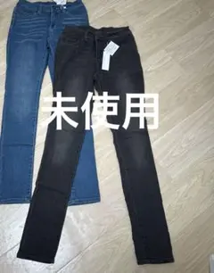 新品未使用　S デニム　ジーンズ　グレー　薄手　春夏