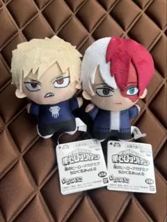 僕のヒーローアカデミア ちびぐるみvol.8 爆豪勝己　轟焦凍　2種セット
