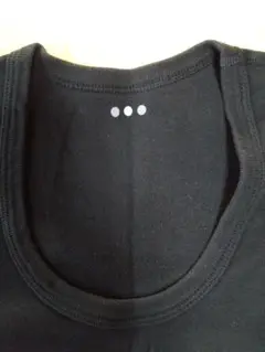 three dots スリードッツ Tシャツ 半袖 綿100% フリー ブラック