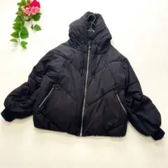 ZARA ザラ / Sサイズ ダウンジャケット ブラック フード