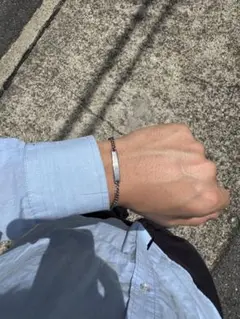 used ID ブレスレット　シルバー
