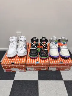 NIKE x off-white コラボスニーカー　3種類セット新品未使用品