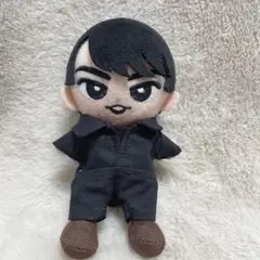 すのチル　チルぬい　ぬい服　つなぎ　黒　目黒蓮