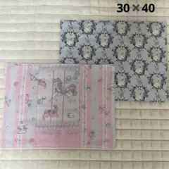 ハンドメイド ランチョンマット 2枚