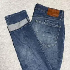 美品 ヤヌーク VINCENTⅡ ストレッチデニム 30 日本製 T0014