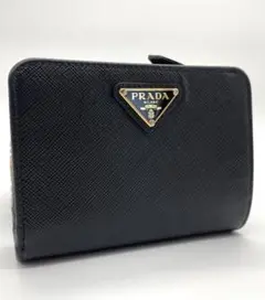 PRADA サファイアーノ トライアングル 二つ折り財布