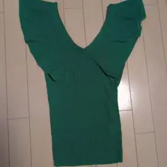 ★最終価格★NYMPHのグリーンニット