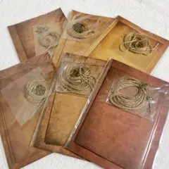新品⭐️ ヴィンテージステーショナリーペーパーと封筒セット - 24枚