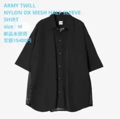 ARMY TWILL Nylon OX Mesh H/S Shirts 新品　B