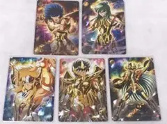 聖闘士星矢　青銅聖闘士　KAYOU カード　UR 5枚セット