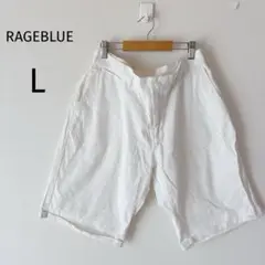 レイジブルー ハーフパンツ ショートパンツ メンズ 夏 無地 シンプル L