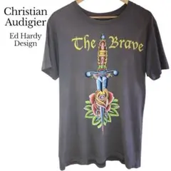 CHRISTIAN AUDIGIER Ed Hardy Tシャツ メンズ USA