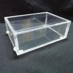 透明アクリル蓋被せタイプ収納ボックス
