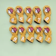 Malbon ヘッドカバー アイアン用10本セット✨選べる2タイプ