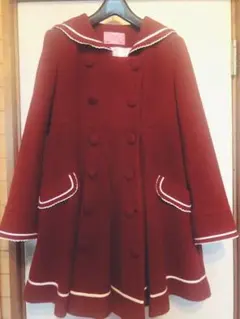 アンプリ セーラー カラー コート