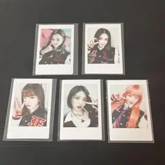 IVE トレカ　タワレコ特典チェキ　I'AM ユジン　ガウル　レイ　ウォニョン