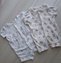 cottoli ロンパース 2枚セット 80 コトリ