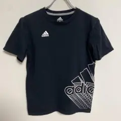 adidas アディダス ブラック 半袖 Tシャツ M