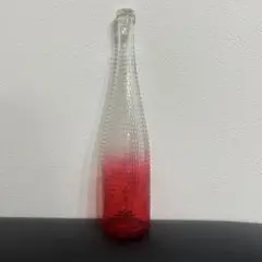 空き瓶 720ml 透明・赤 グラデーション　カラーズ