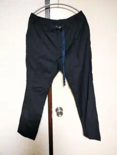 GRAMICCI ブラック サルエルパンツ