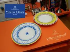 Villeroy u0026 Boch プレート 2枚セット お皿 ビレロイu0026ボッホ